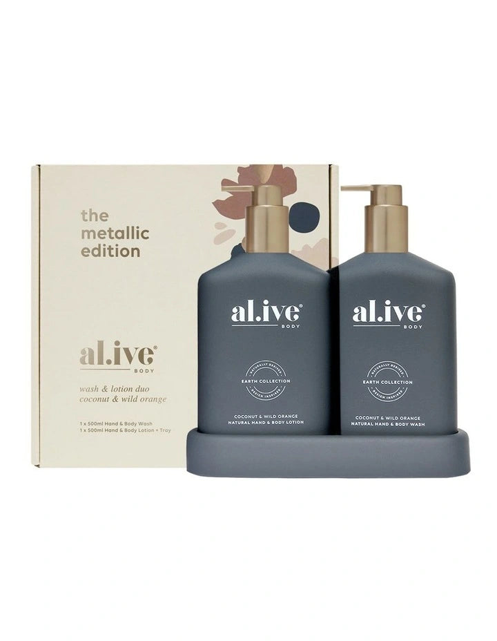 al.ive Wash & Lotion Duo - Coconut & Wild Orange