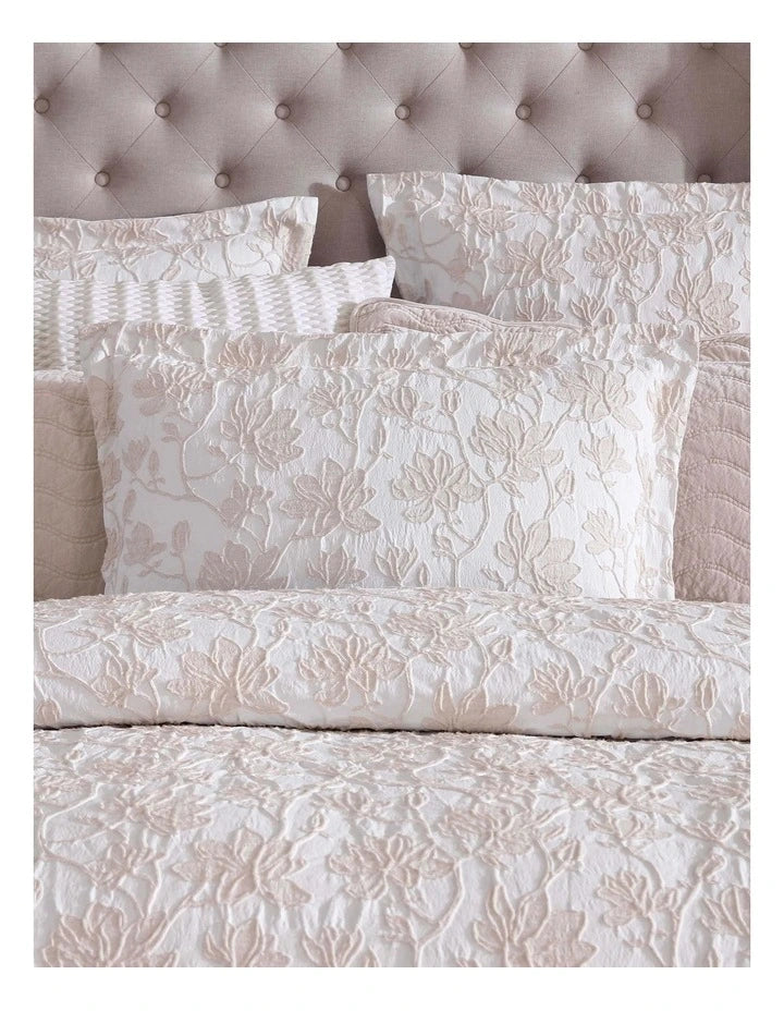 Bloom Quilt Cover Set Stone