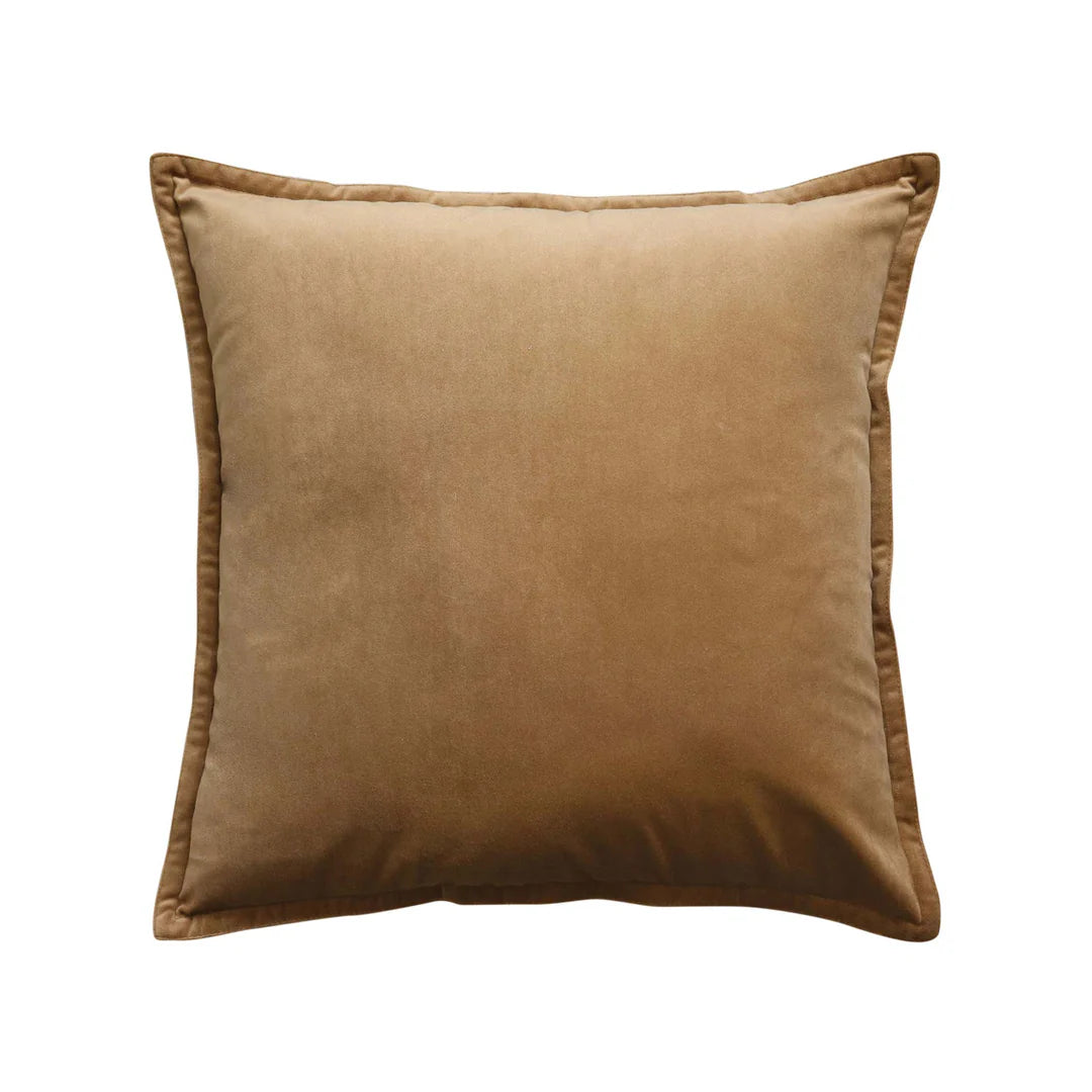 Mira Velvet Cushion Toffee