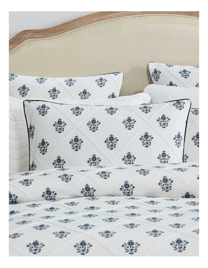 Private Collection Bellevue Quilt Cover Set White