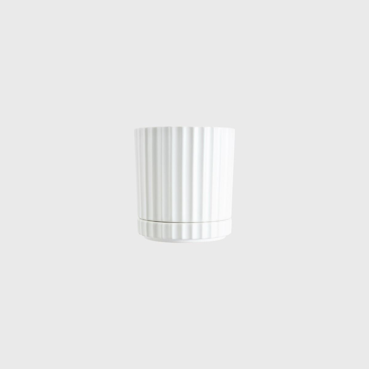 Athens Planter Small White