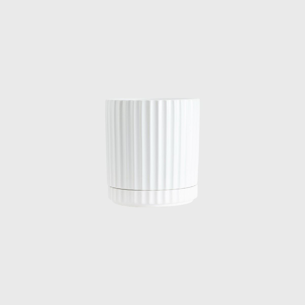 Athens Planter Medium White