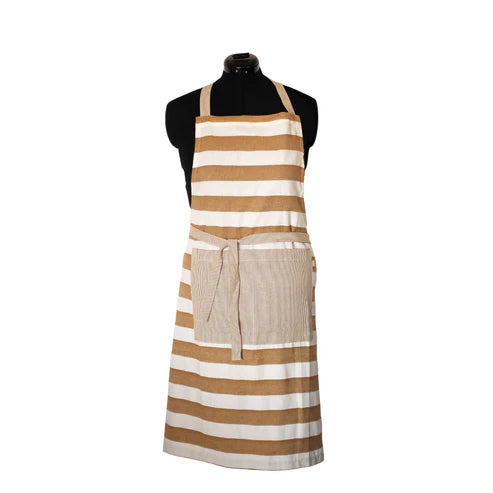 Stripe Apron Golden Honey