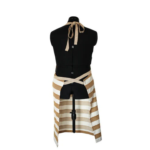 Stripe Apron Golden Honey