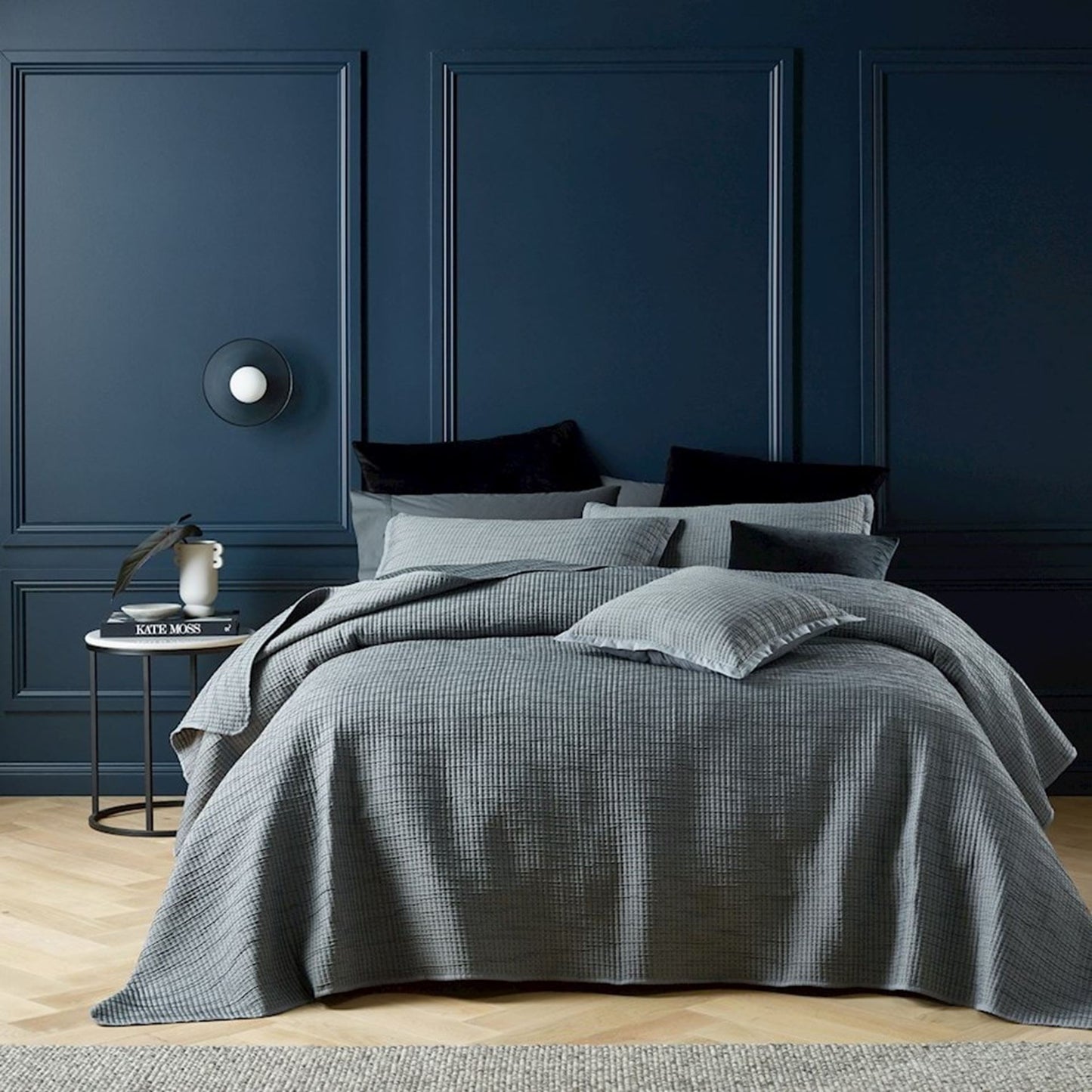 Orion Grey Coverlet Set