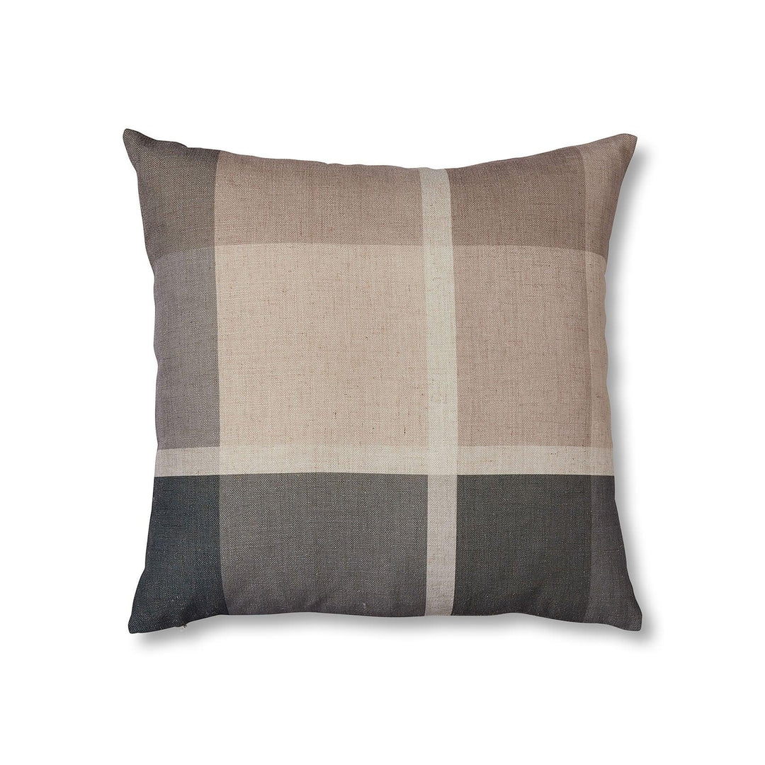 Garner Check Cush Charcoal