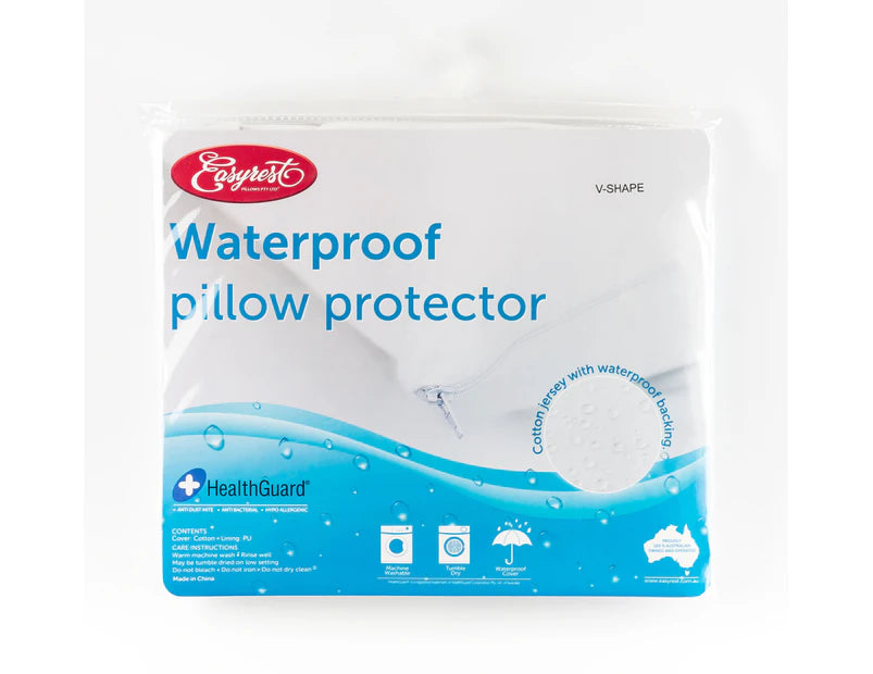Pillow Protector Jersey W/Proof V-shape