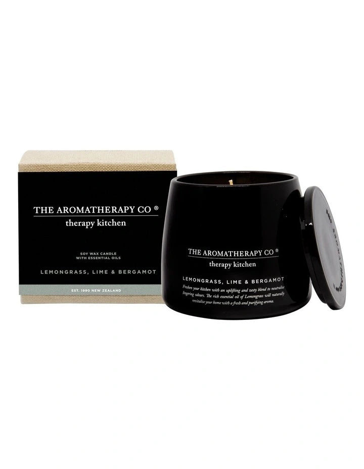 Therapy Kitchen Candle - Lemongrass, Lime & Bergamot