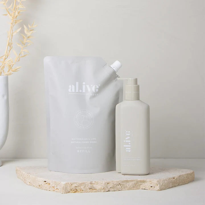 al.ive 900ml Hand Wash Refill Watermelon & Lime