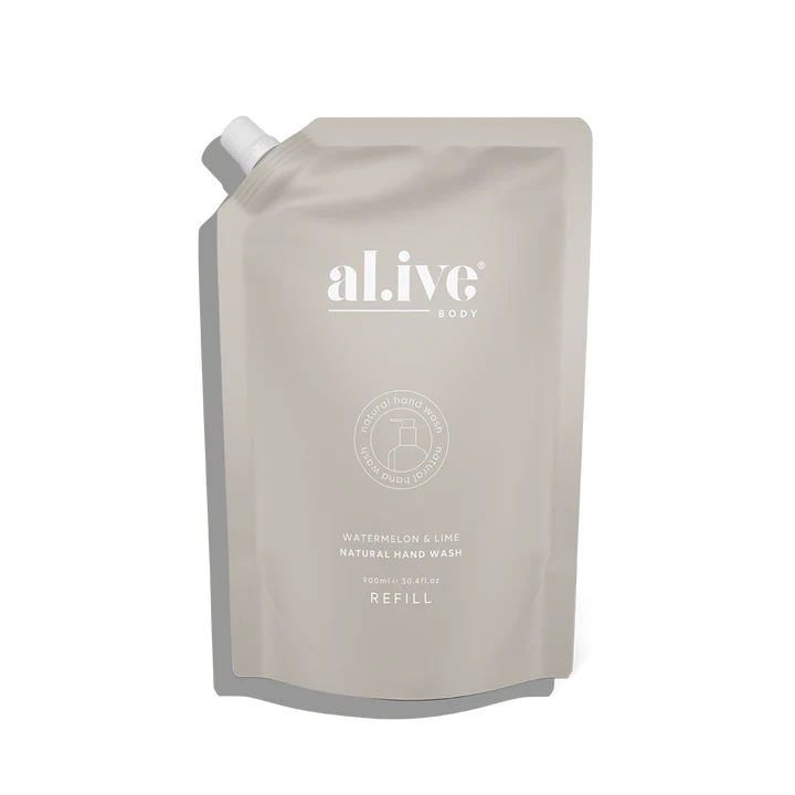 al.ive 900ml Hand Wash Refill Watermelon & Lime