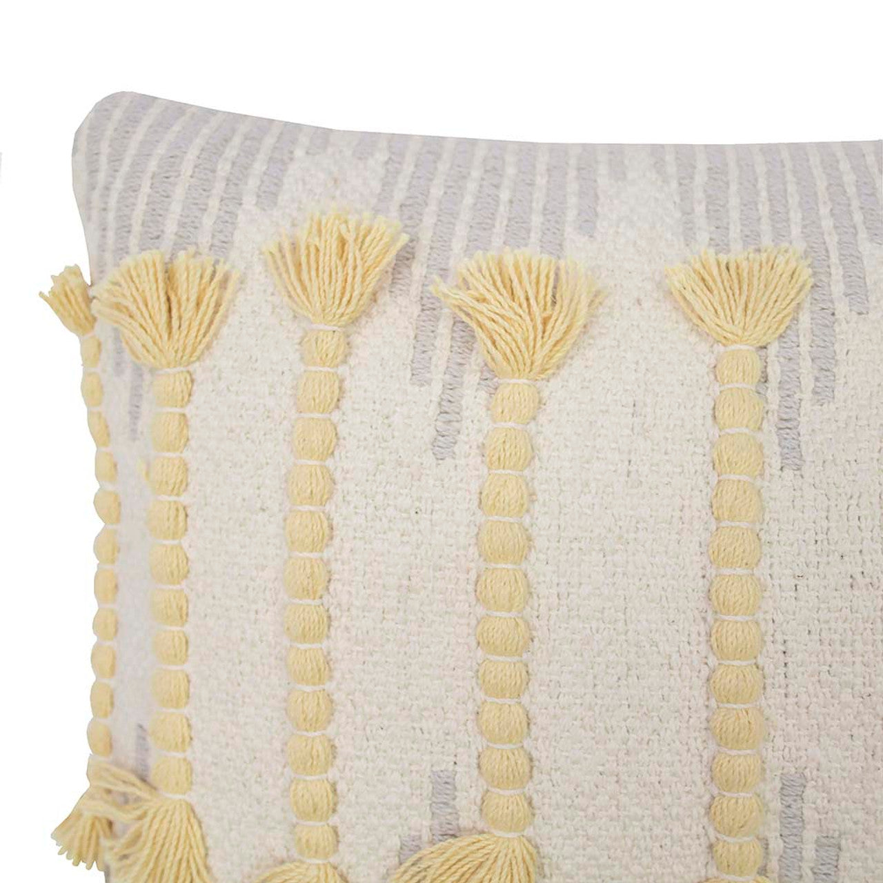 Eradu Long Filled Cushion -Straw