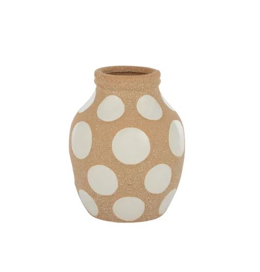 Foster Ceramic Vase White Spot