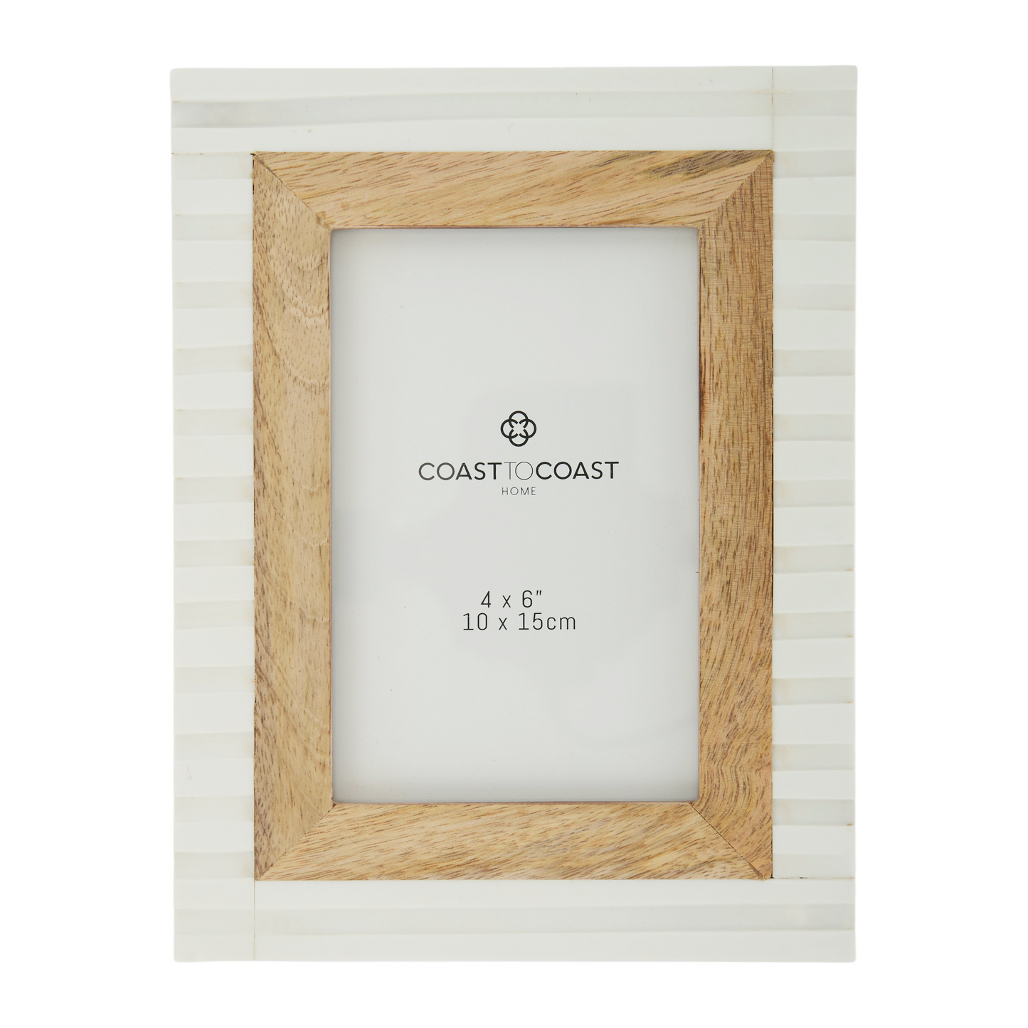 Slane Resin Picture Frame 17x22 White/ Natural