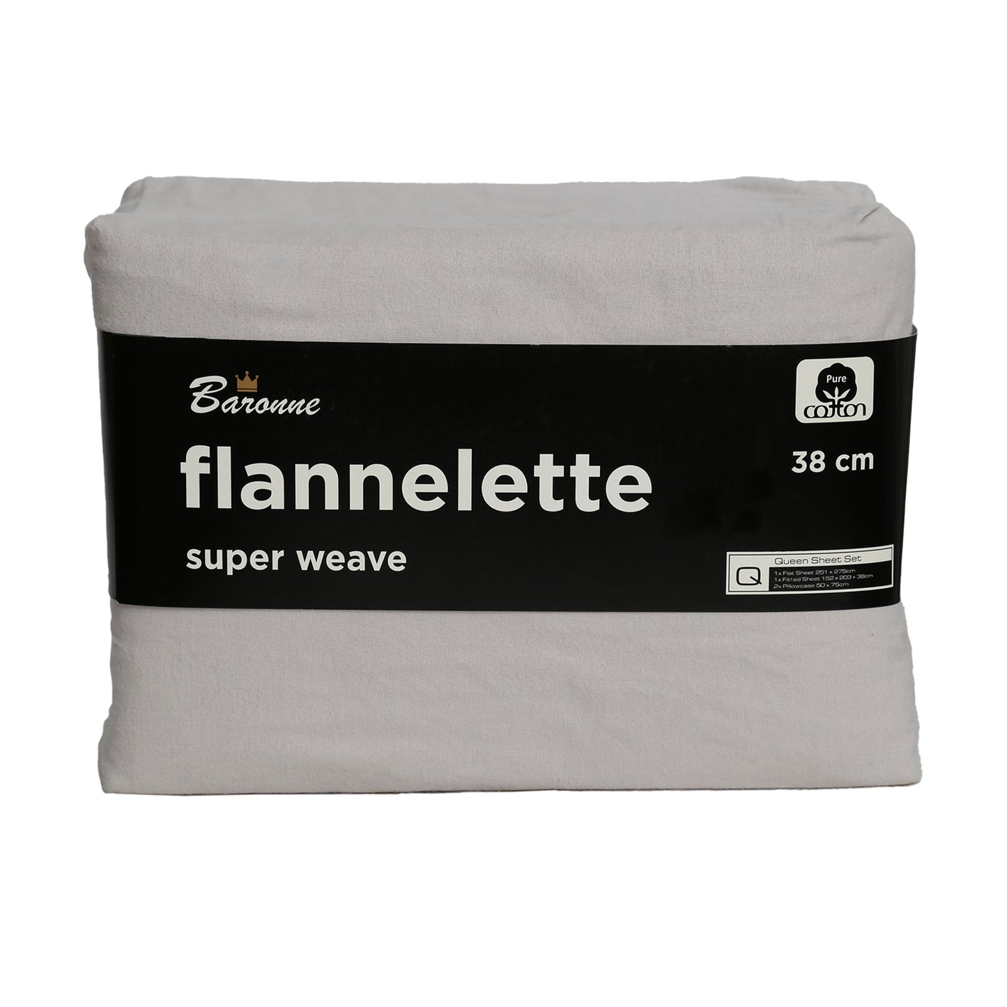 Baronne Super Weave Flannelette Sheets