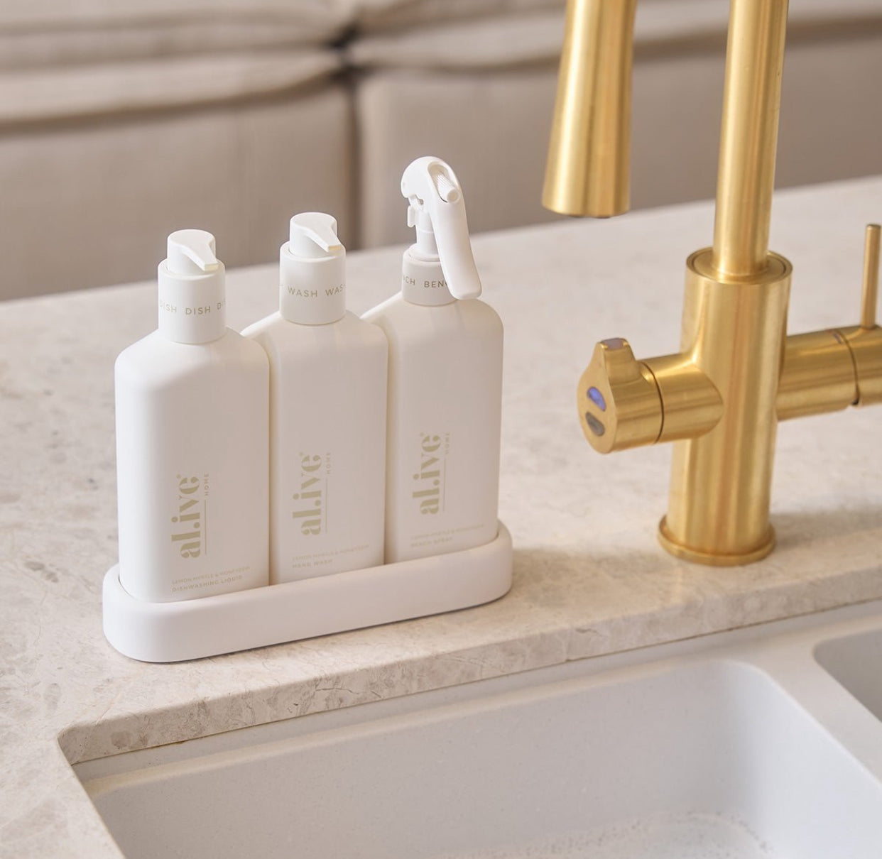 al.ive Kitchen Trio White - Lemon Myrtle & Honeydew