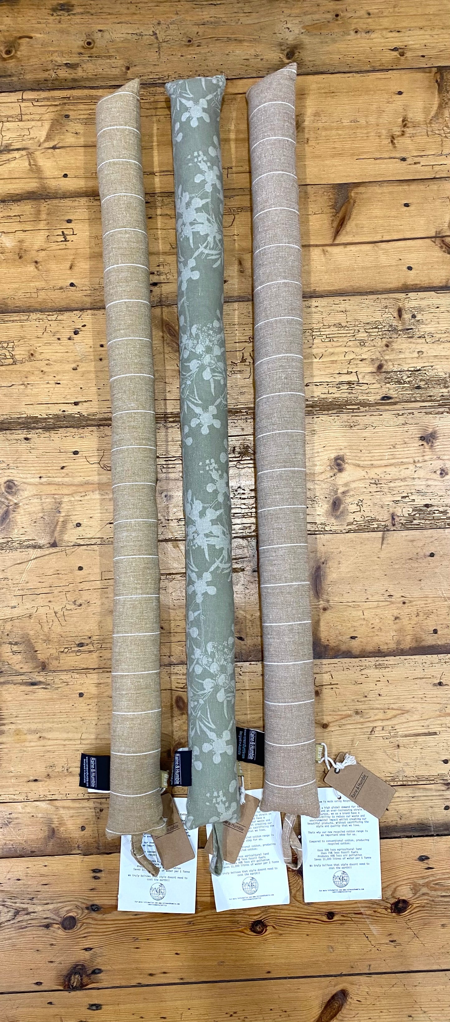 Wild Stripe Draught Stopper Clay