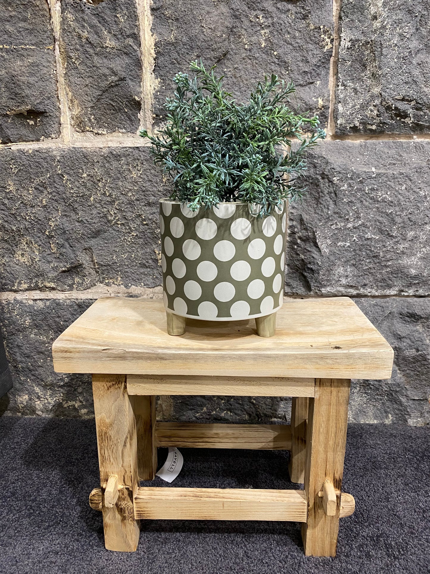 Punto Pot Khaki/Nat