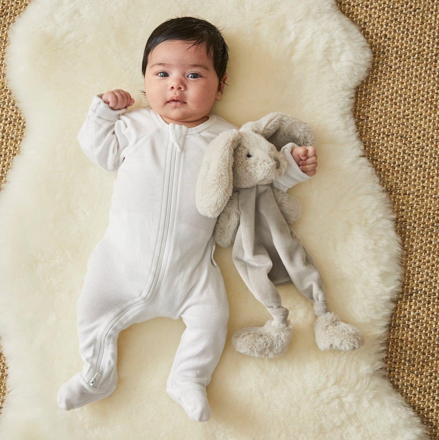 Grey Bunny comforter