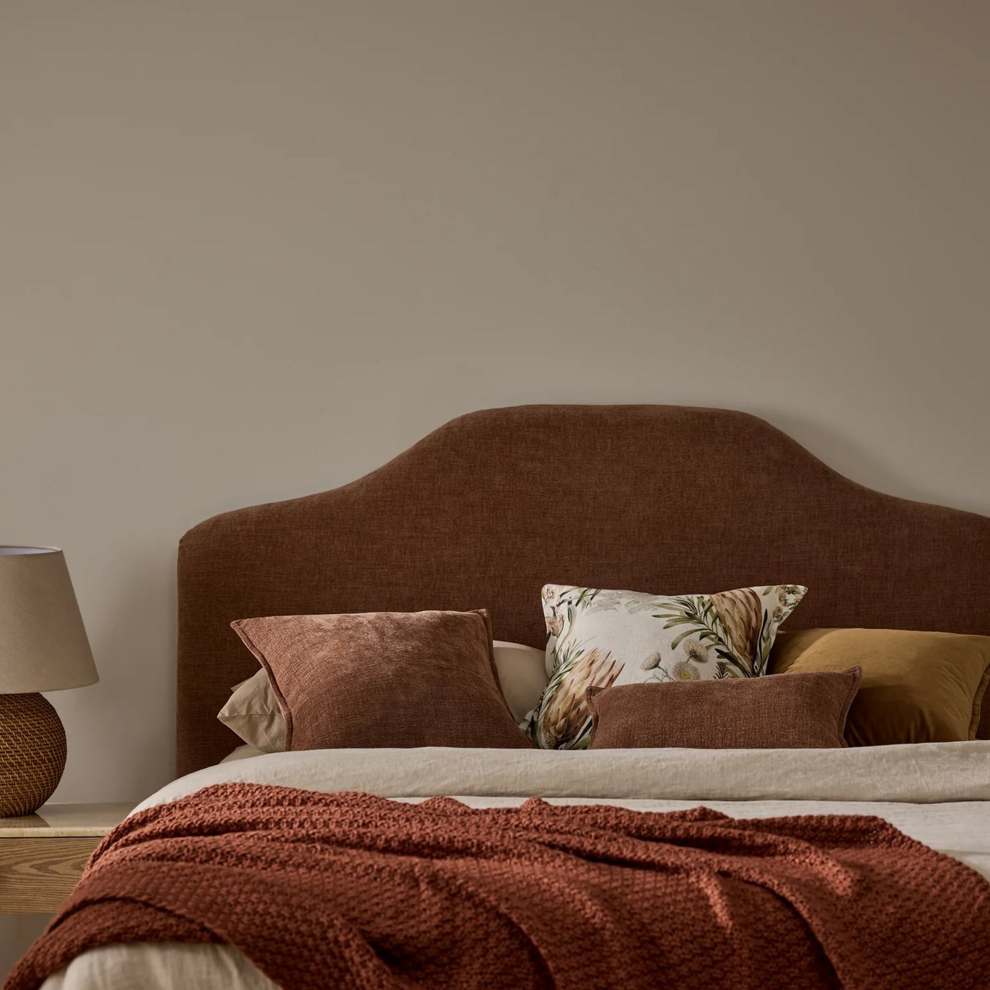 Native Garden Rust Cushion