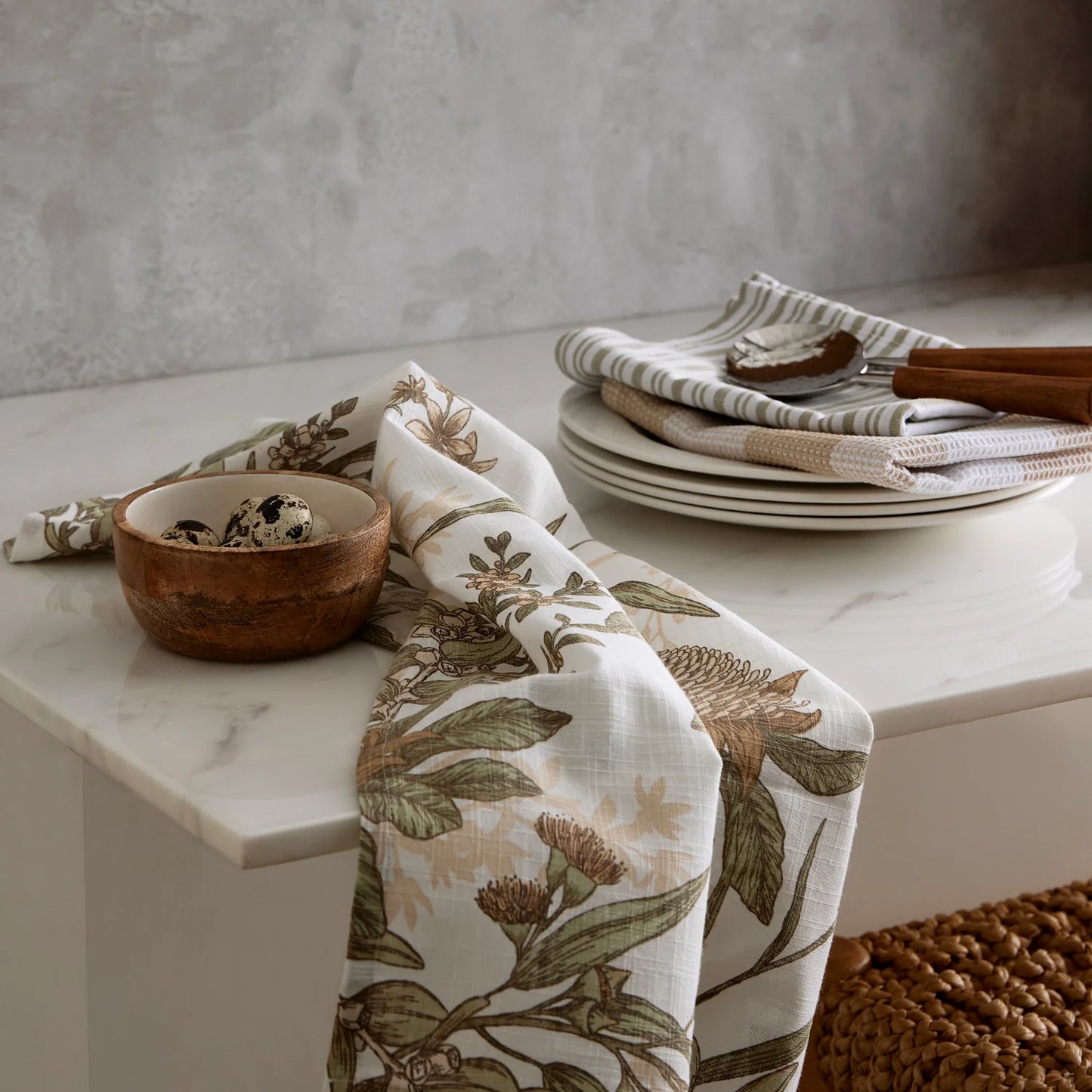 Glenelg Neutral Teatowel Pack