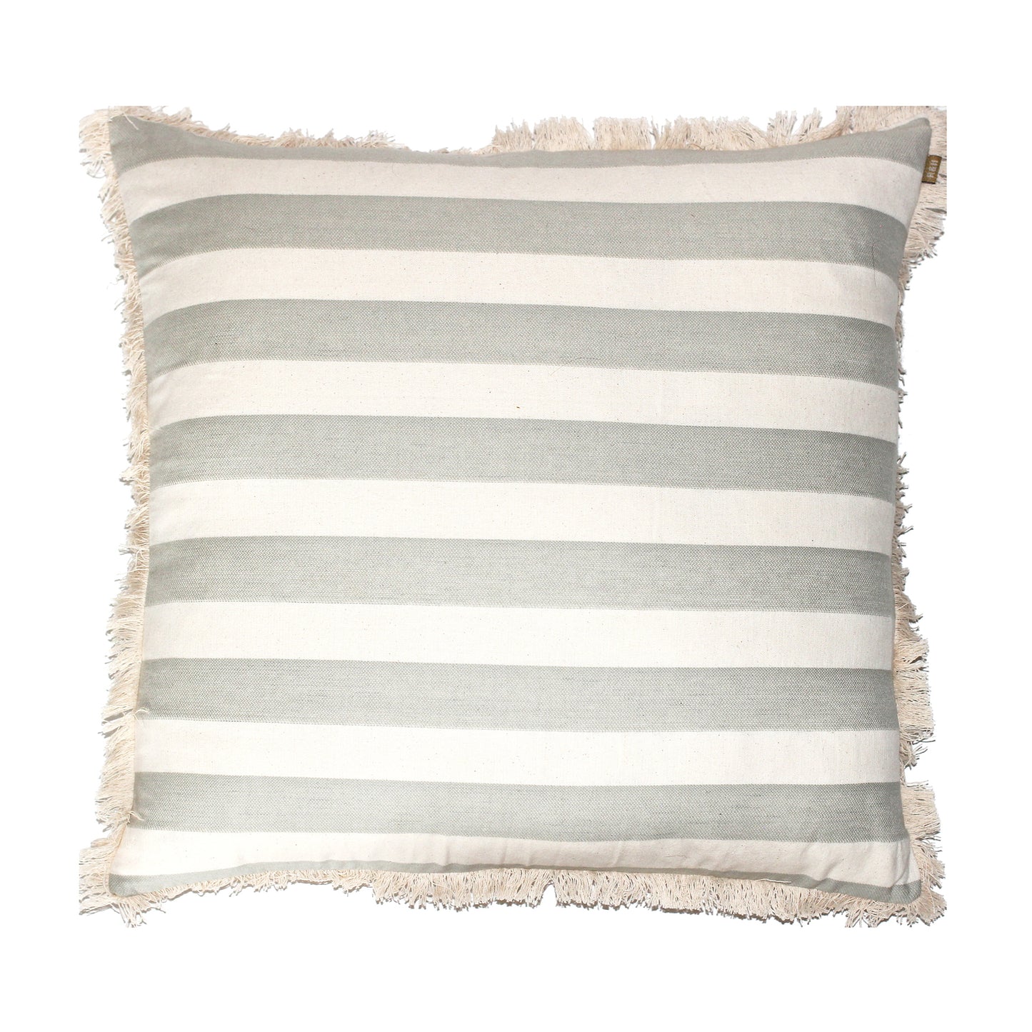Bold Stripe Cushion 60x60 Sage