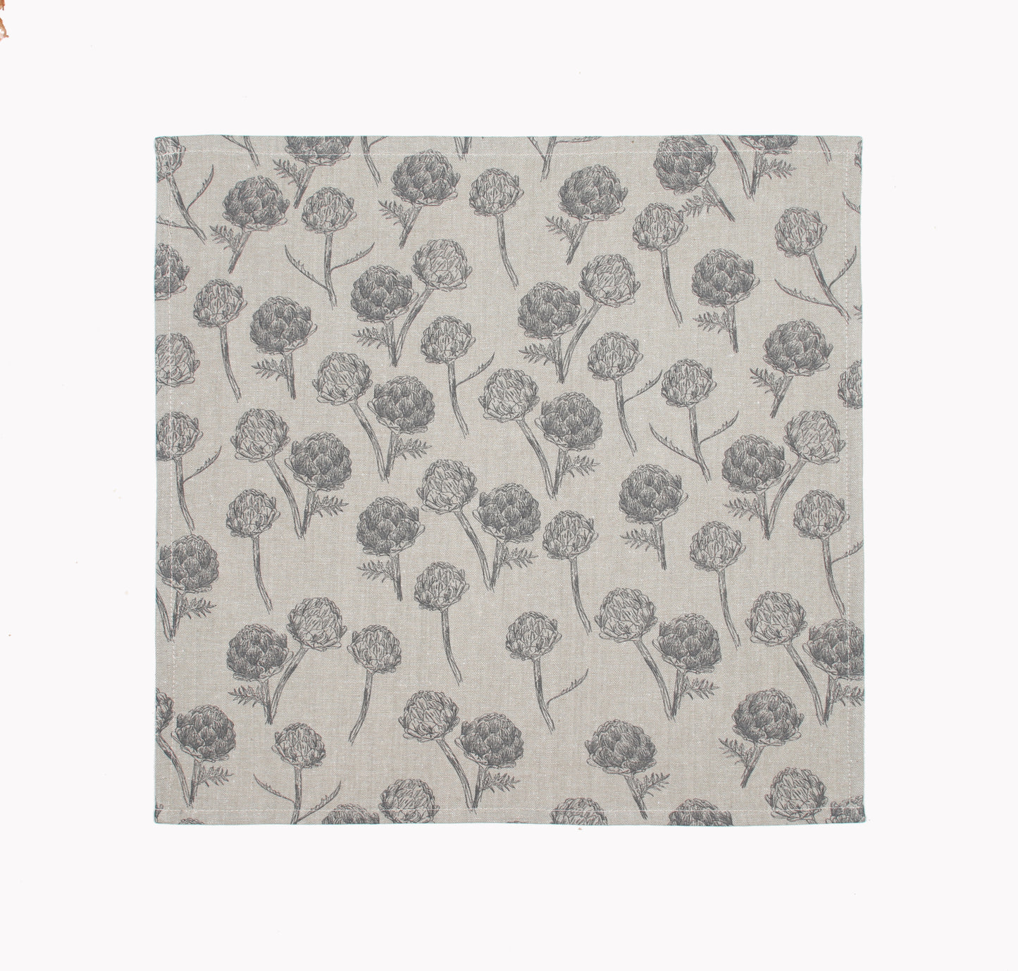 Napkin Artichoke Charcaol set of 4