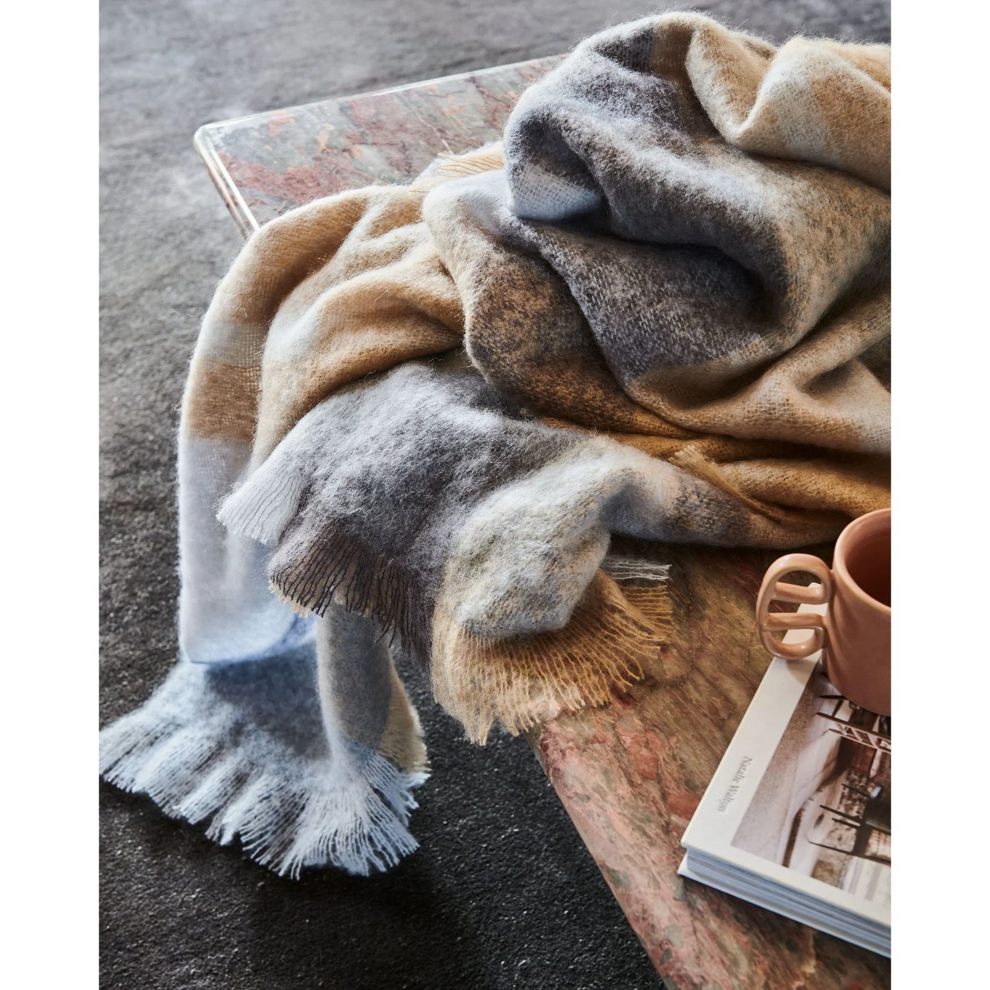 St Albans Mohair Throw Drysdale