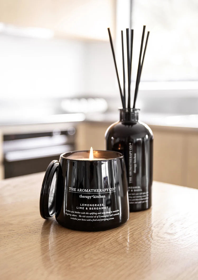 Therapy Kitchen Candle - Lemongrass, Lime & Bergamot