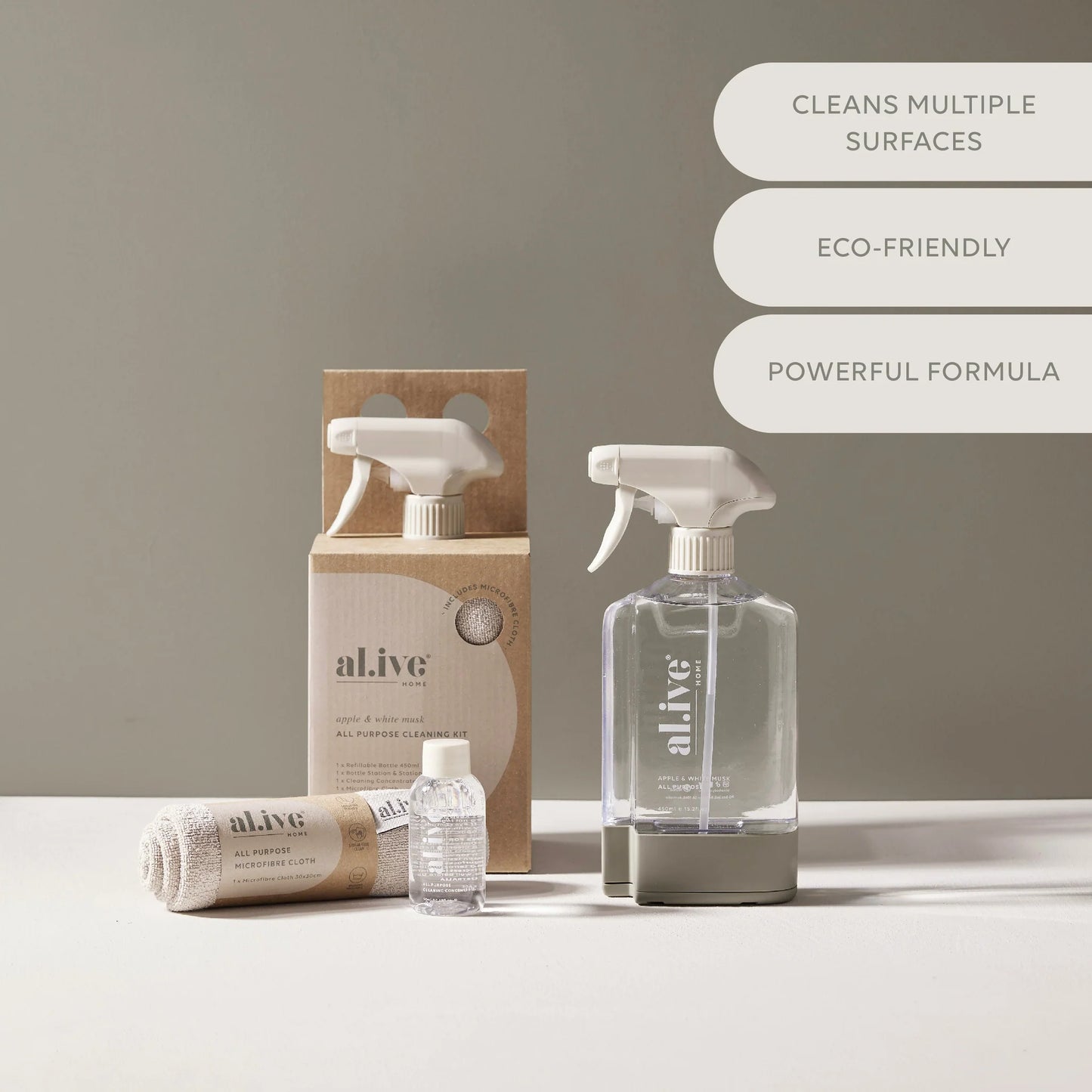 al.ive Cleaning Kit - All Purpose
