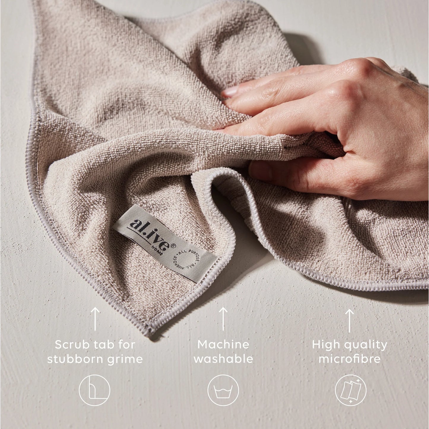 al.ive Microfibre Cloth - All Purpose