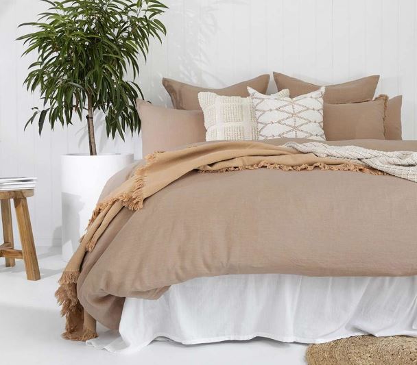 Avoca Throw- Bisque