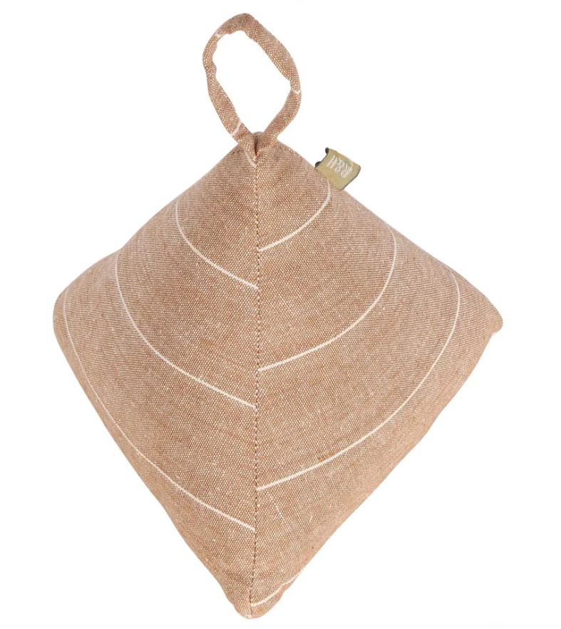 Wild Stripe Door Stop Clay