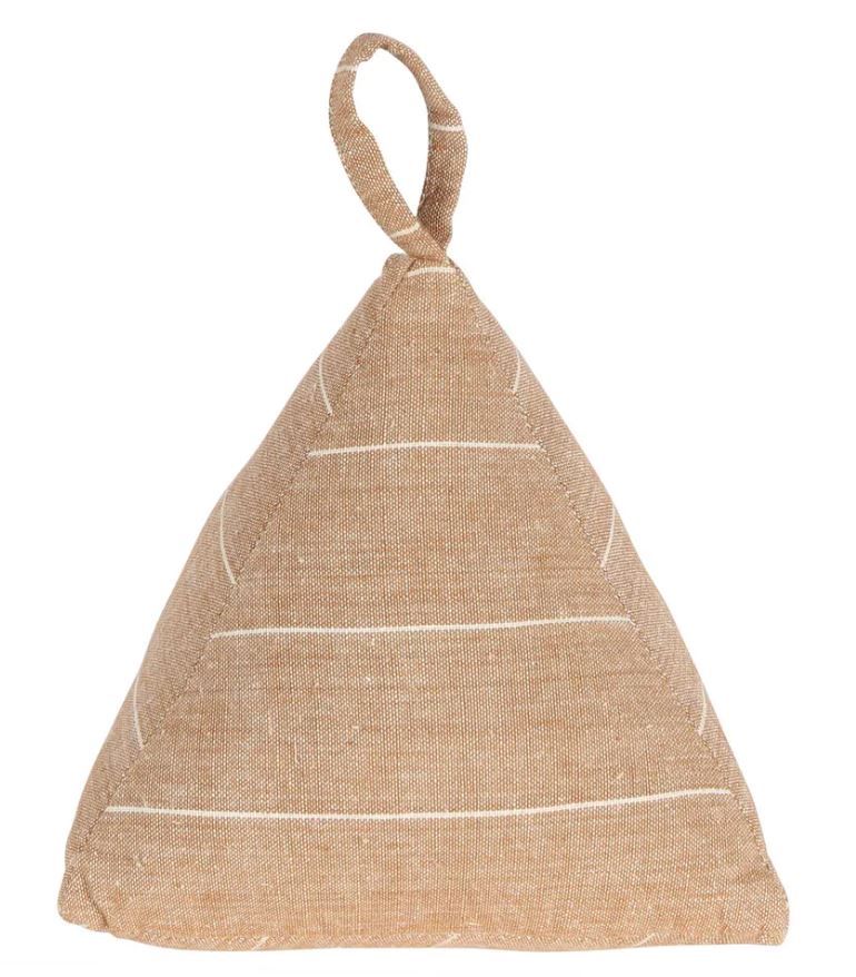 Wild Stripe Door Stop Clay