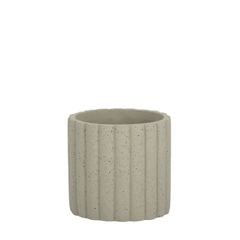 Tuva Cement Pot 20.5x19cm