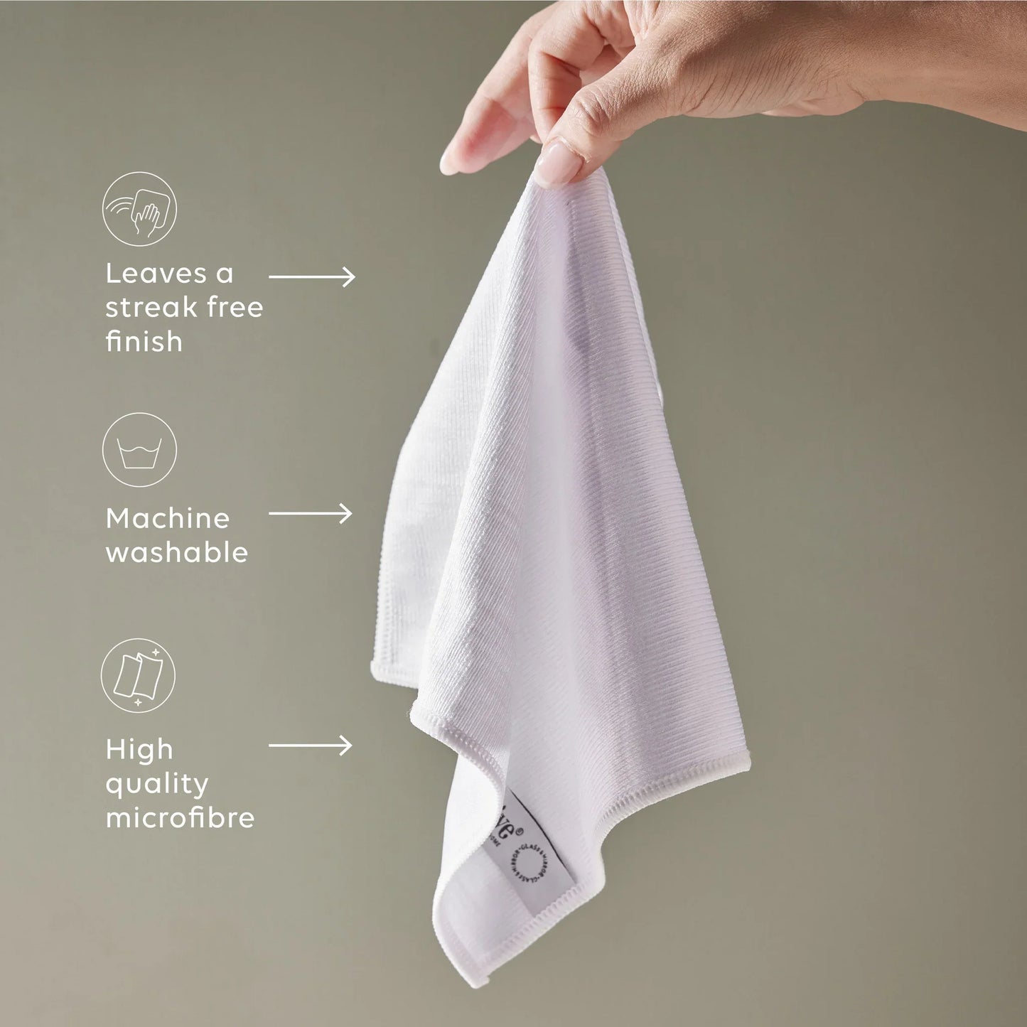 al.ive Microfibre Cloth - Glass & Window