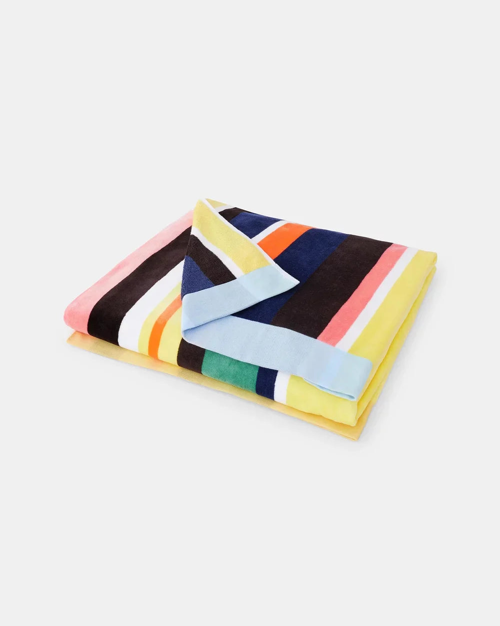 Sunside Blue Beach Towel