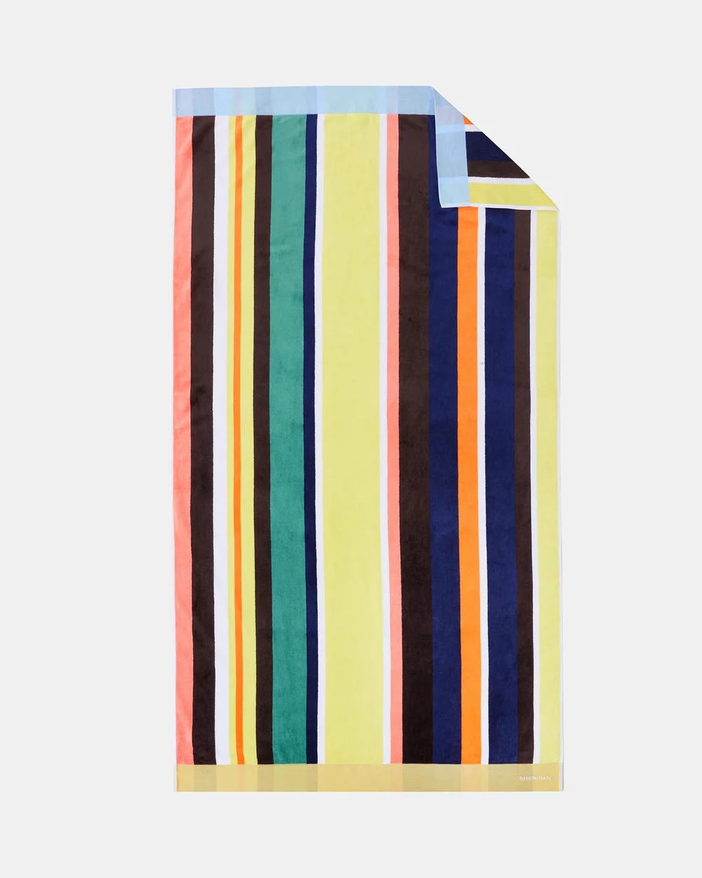 Sunside Blue Beach Towel