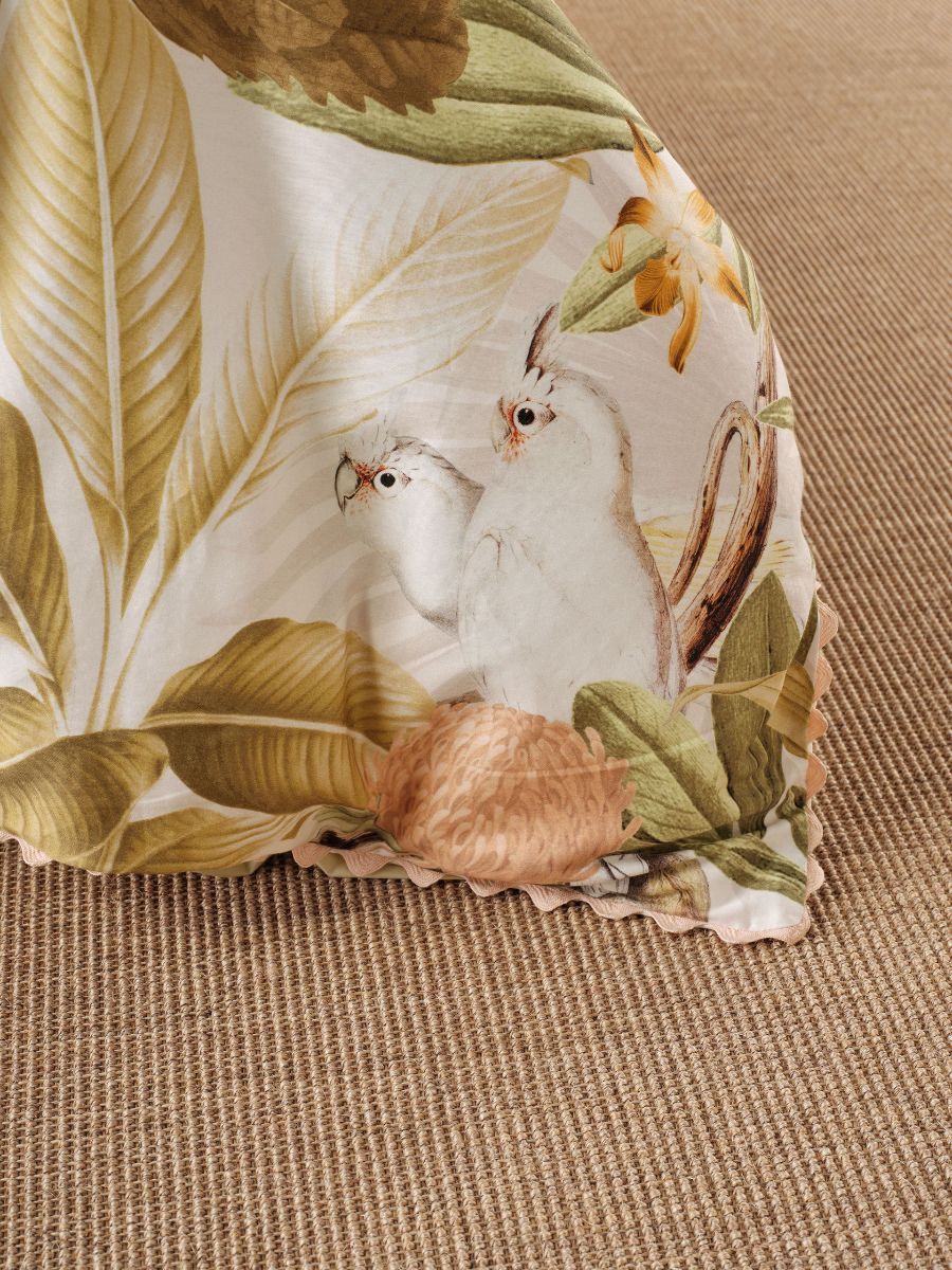 Calitsa Quilt Cover Set Guava