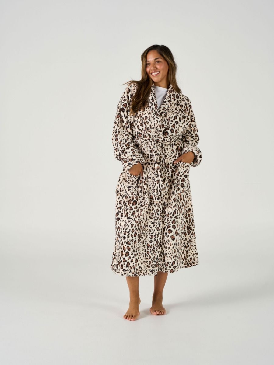Leopard Robe