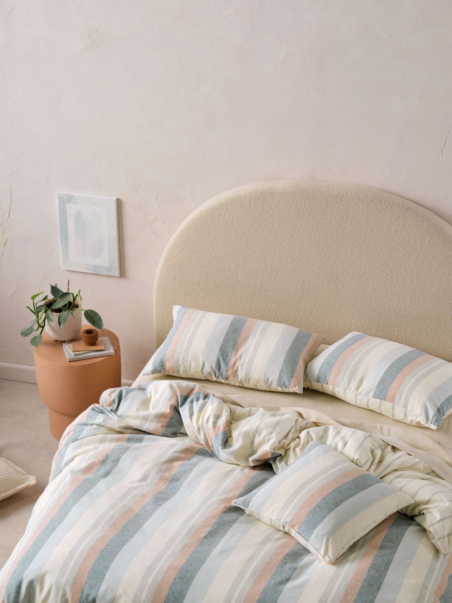Reverie Quilt Cover Set - Saltwater