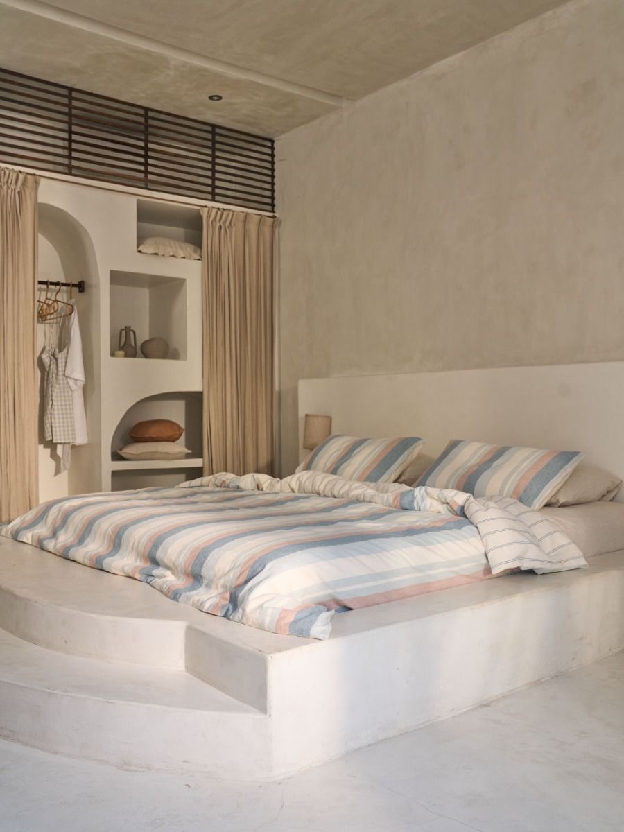 Reverie Quilt Cover Set - Saltwater