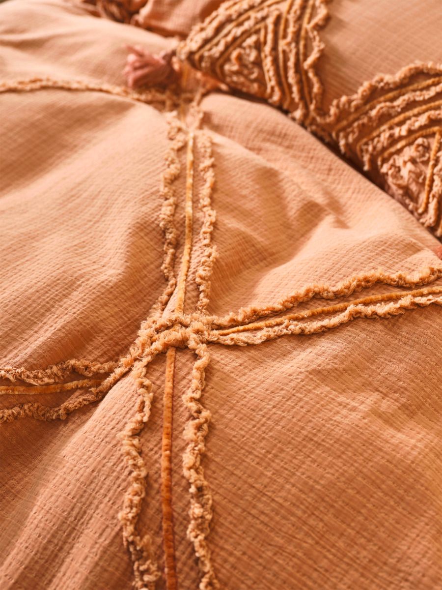 Heather Brandy Quilt Cover Set