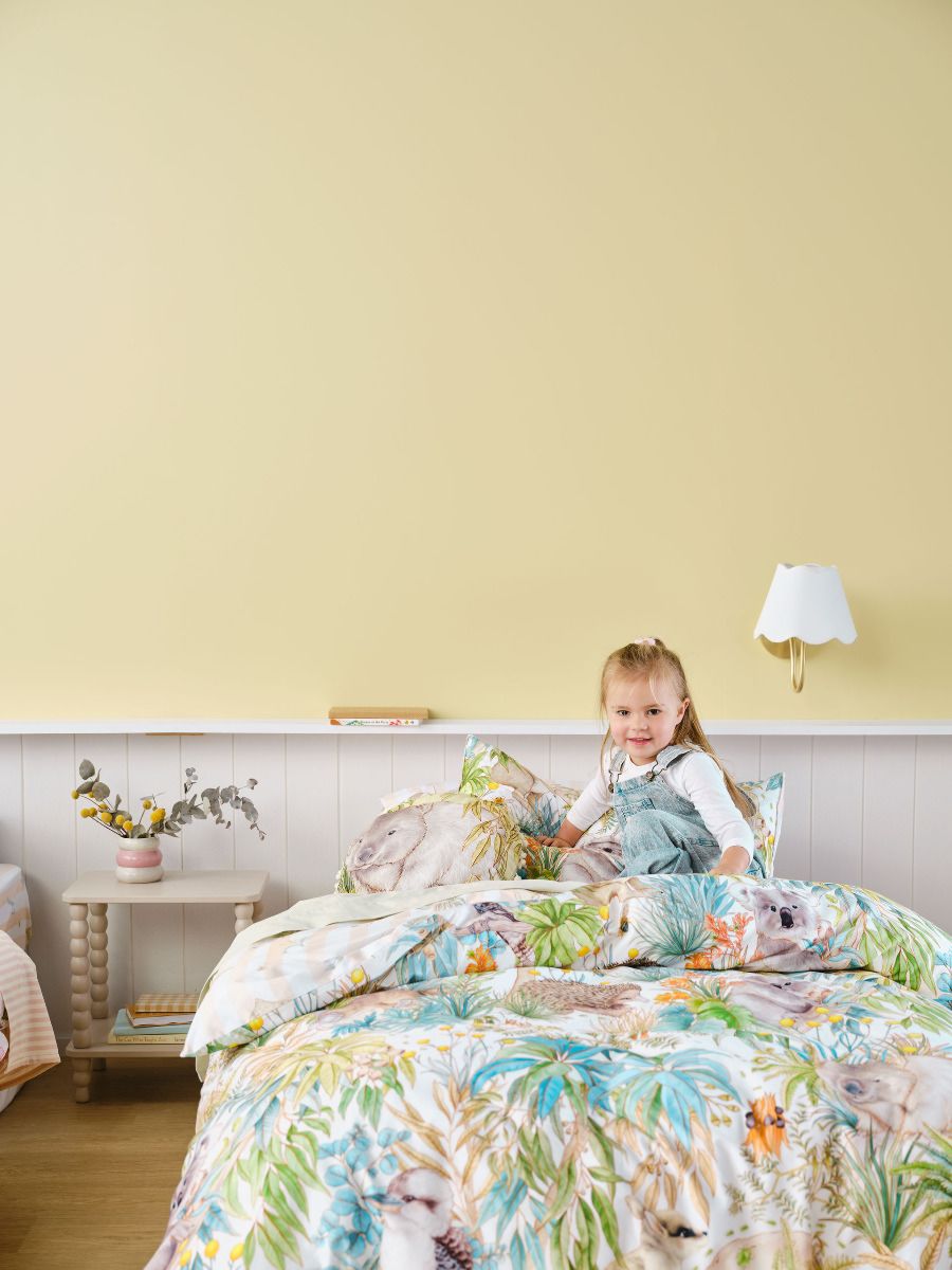 Gum Leaf Gully Green Quilt Cover Set