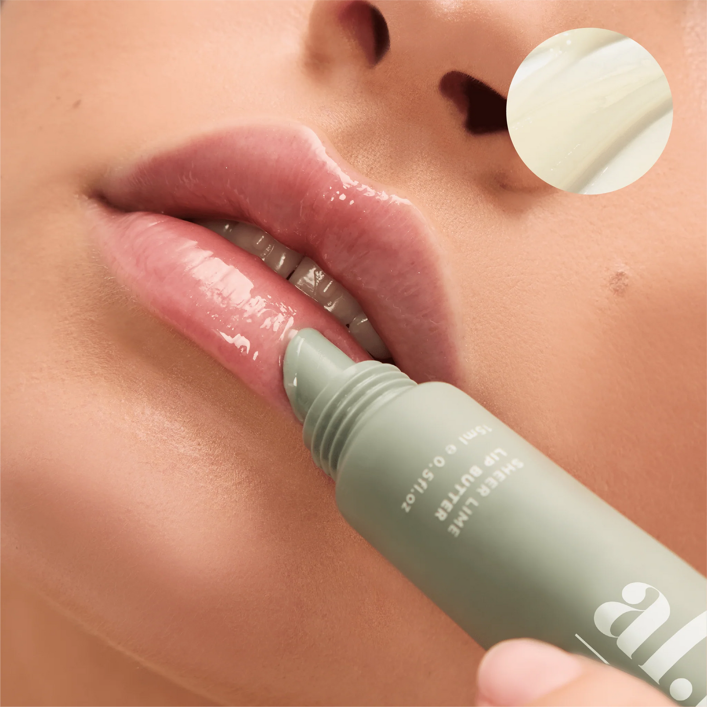 Al.ive Tinted lip butter Sheer Lime