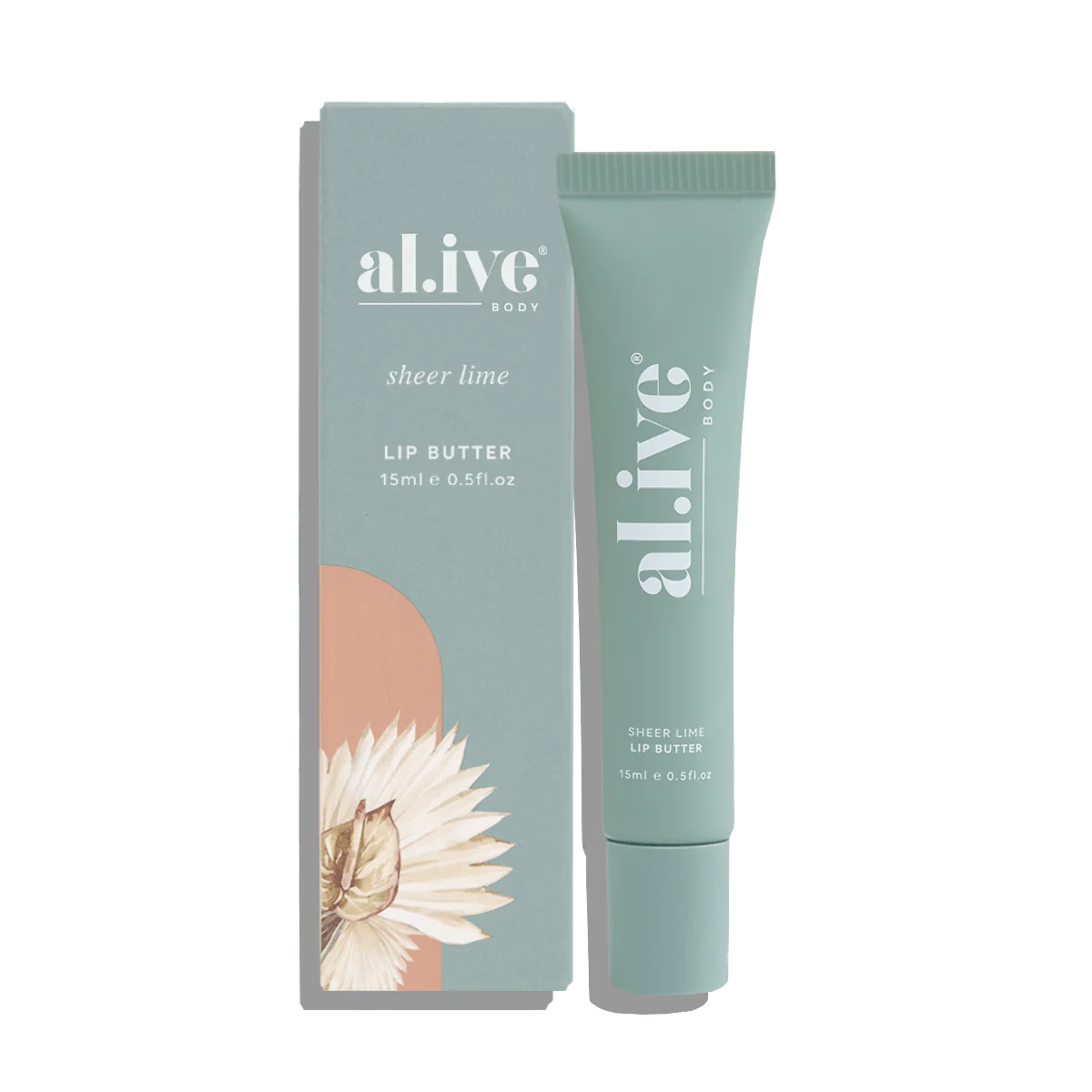Al.ive Tinted lip butter Sheer Lime