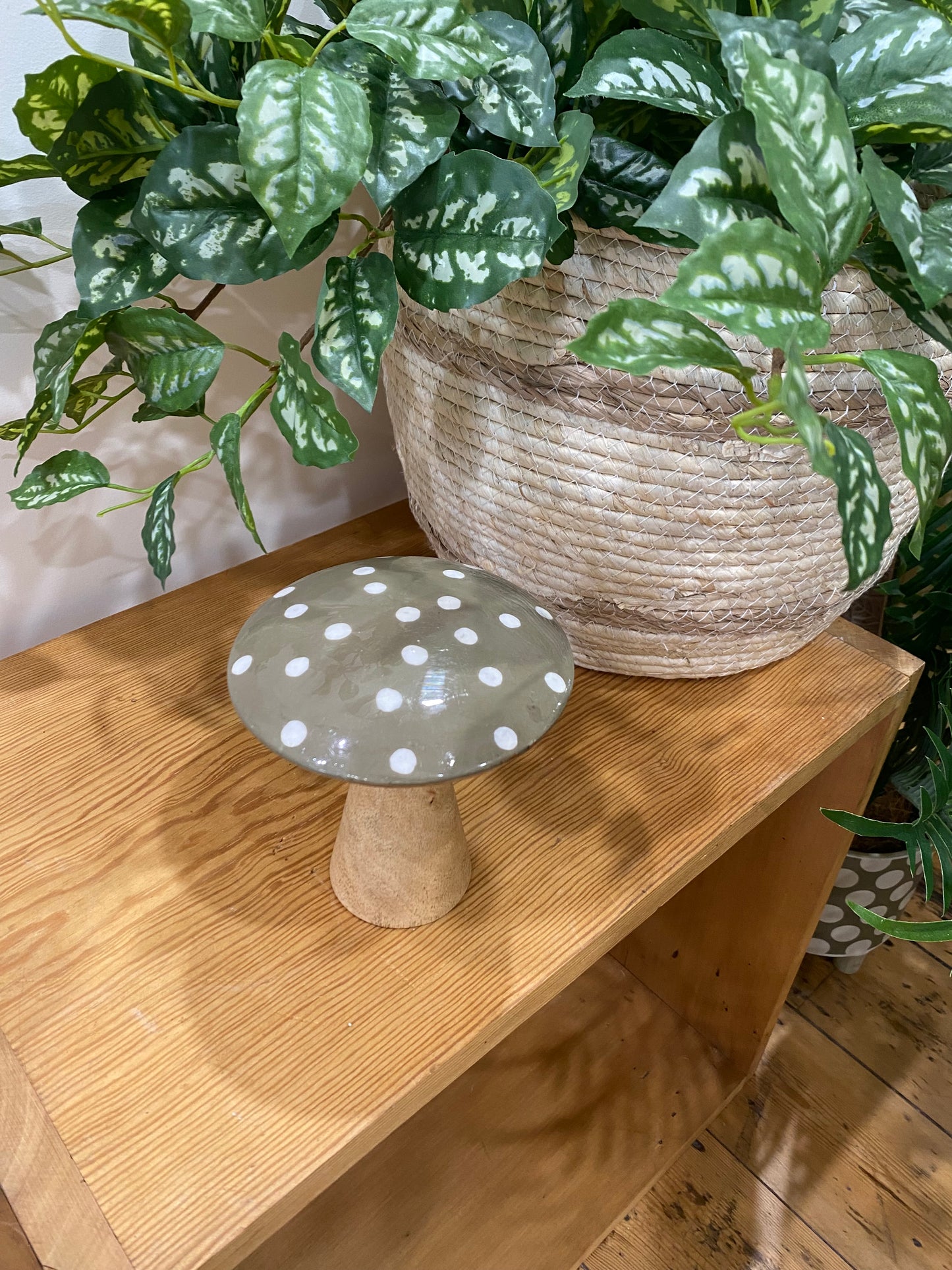 Macy Wood Sculpture Mushrooms