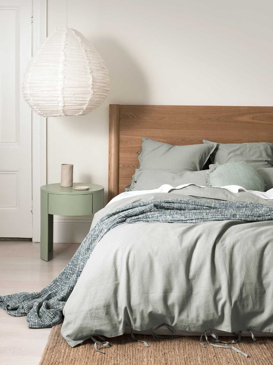 Maison Vintage Quilt Cover -Limestone