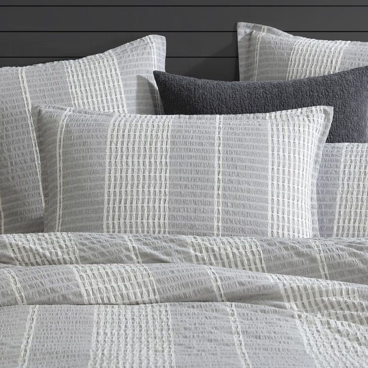 Hurley Quilt Cover Set Charcoal