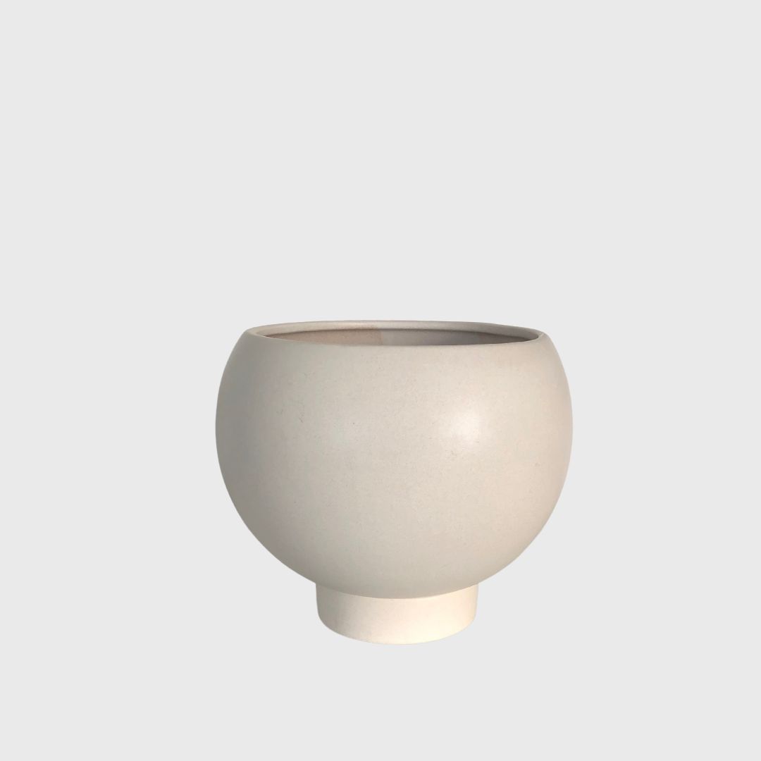 Orbit Pot Small Oatmeal
