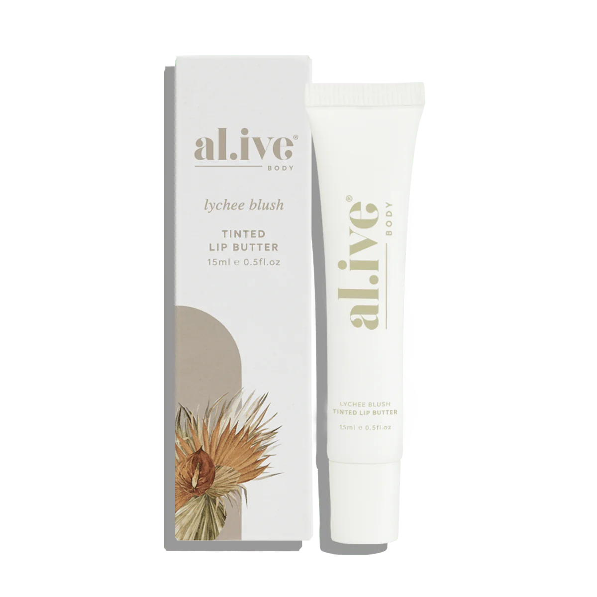 Al.ive Tinted lip butter Lychee Blush